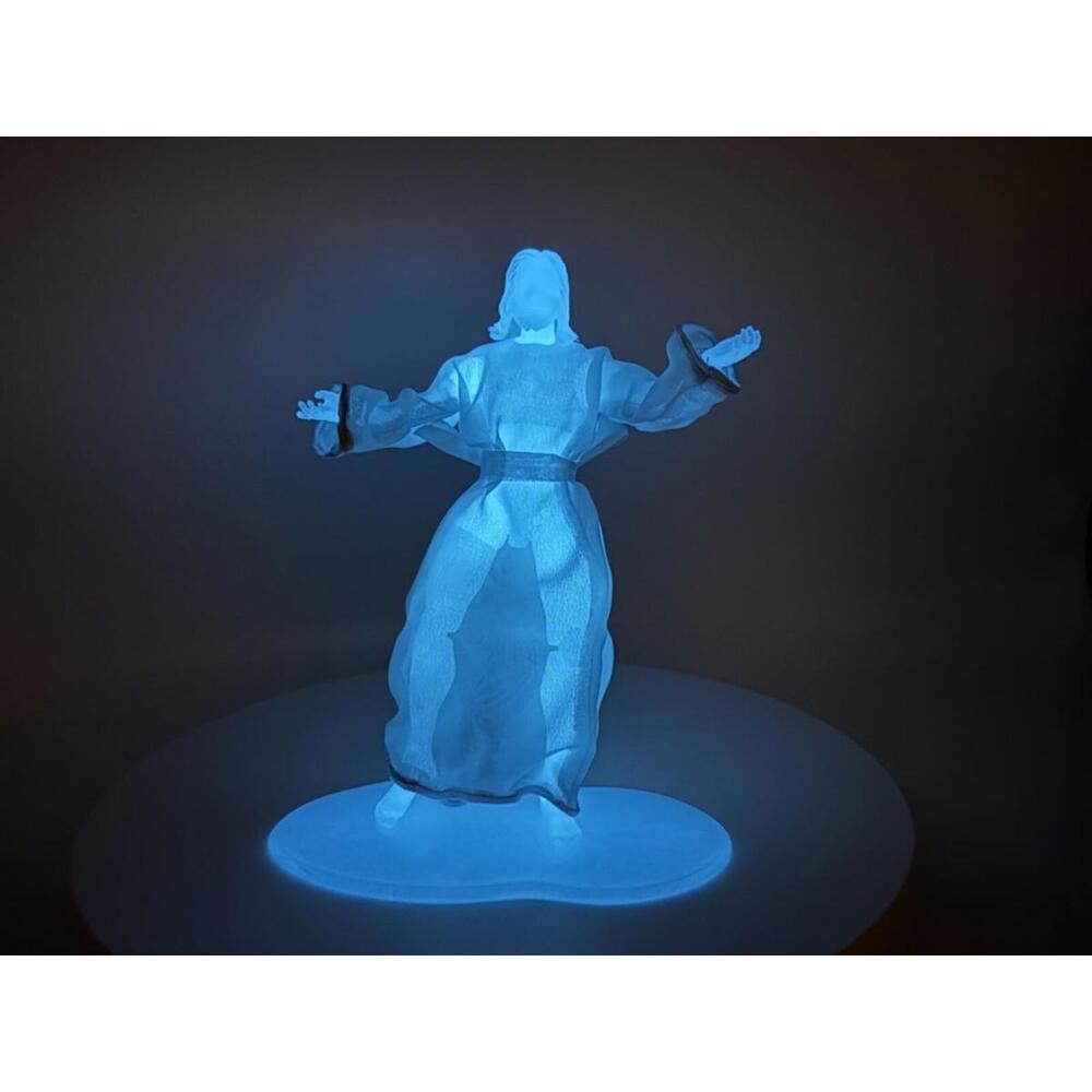 Jesus Christ Transfiguration Glow In The Dark Biblical Adventures Kickstarter 6"
